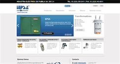 Desktop Screenshot of iepsa.com.mx