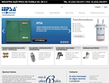 Tablet Screenshot of iepsa.com.mx